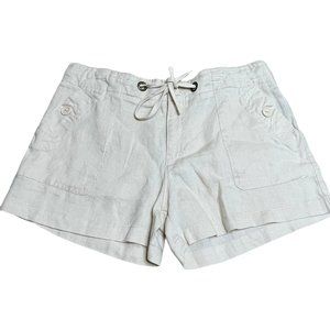 Sanctuary Clothing Anthropologie Beige Linen Short